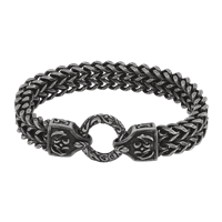 Armband Lotus Herr Dark Style in Stahl LS2108-2/1 - LS2108-2/1